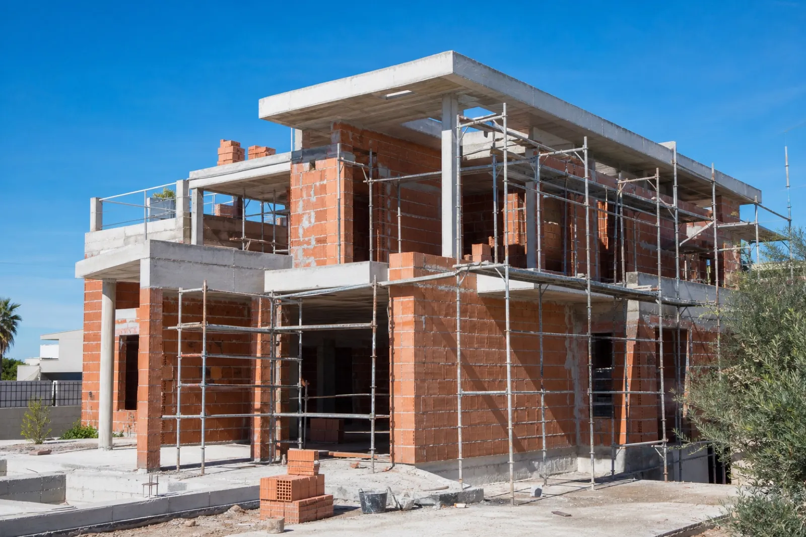 Villa en construcción con vistas al mar en Estepona — photo 1