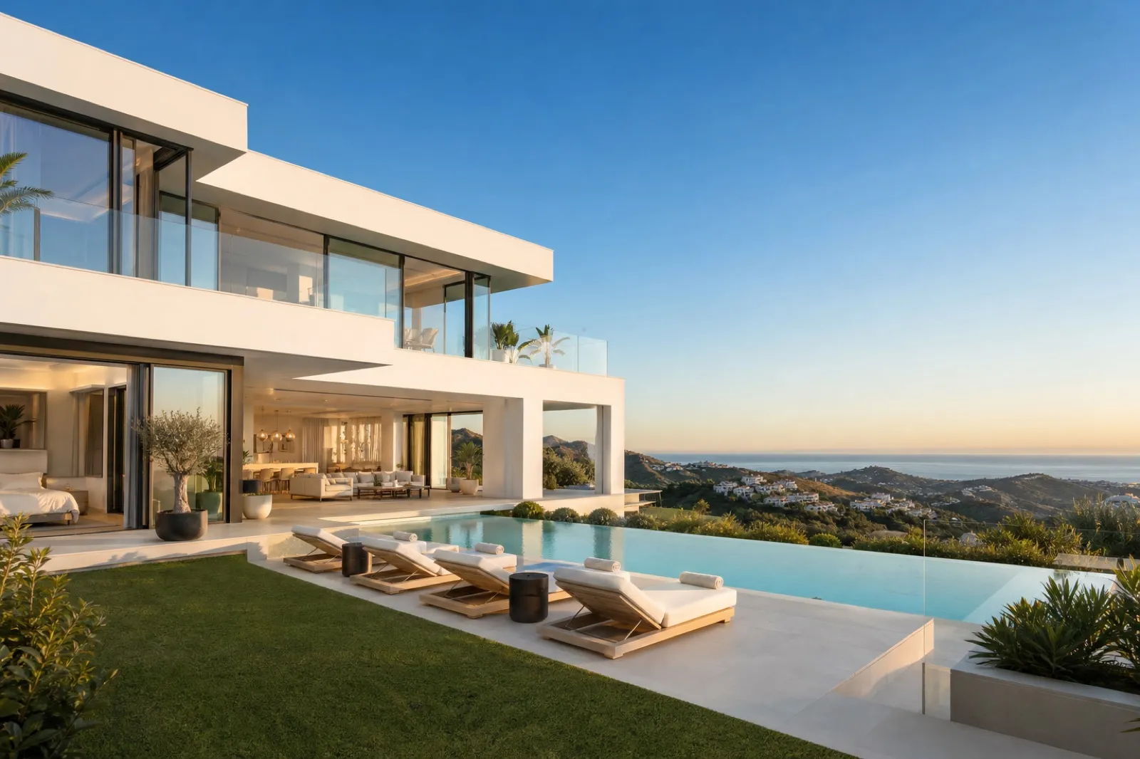 Contemporary villa with panoramic sea views in Sitges — photo 1